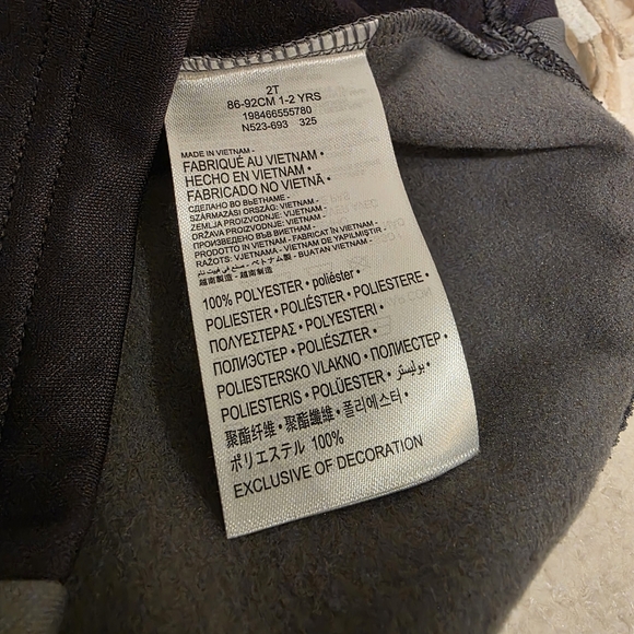 Nike 3-Piece Essential Track Suit Set Size 2T Gray, White NWT! - Picture 11 of 16